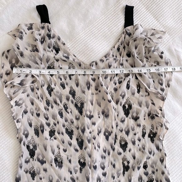 REBECCA Taylor Beaded Silk Tank Top Size Small - Picture 5 of 7